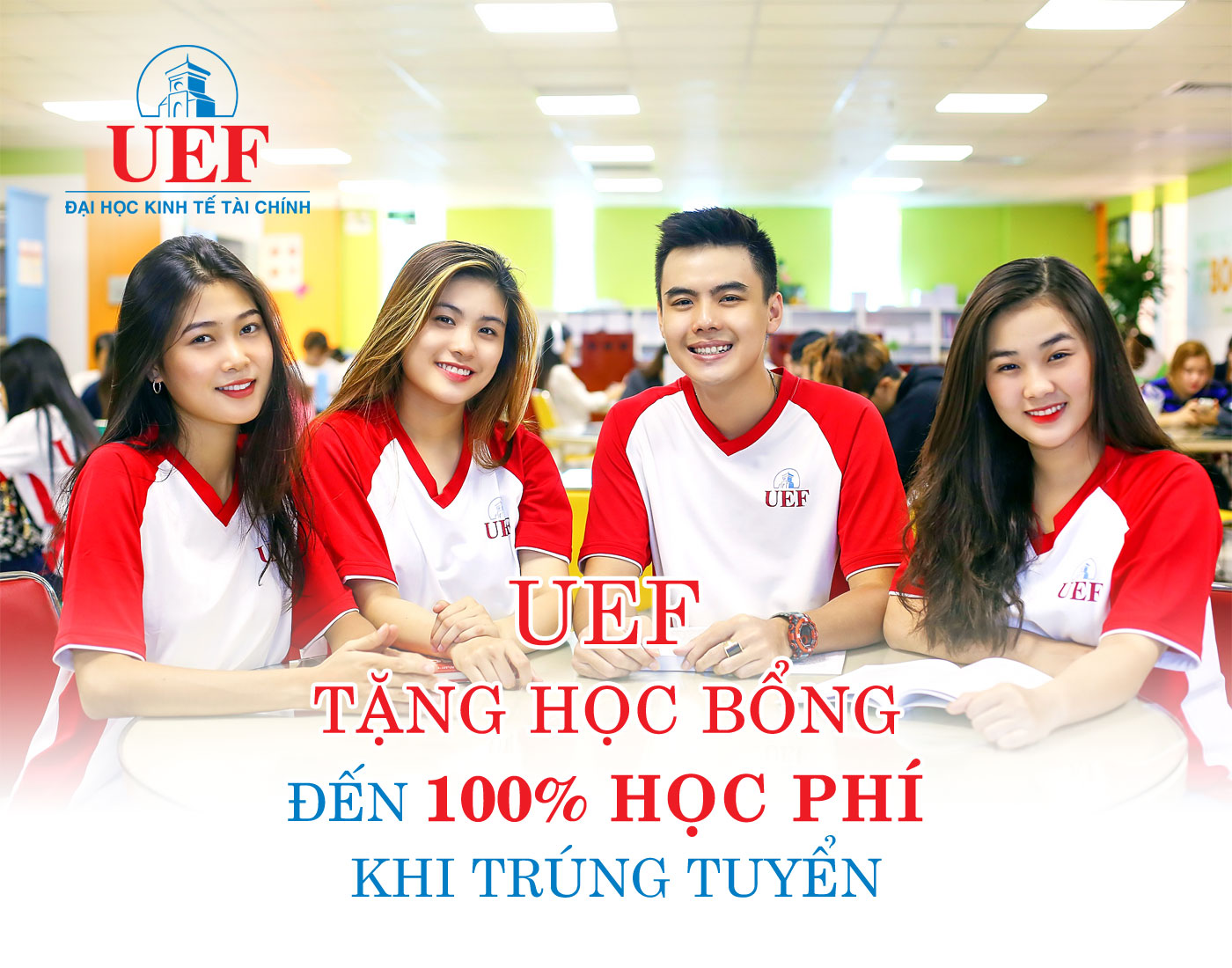 UEF tặng học bổng đến 100% học phí khi trúng tuyển - Cơ Hội Mua Sắm Học tập - Tuổi Trẻ Online