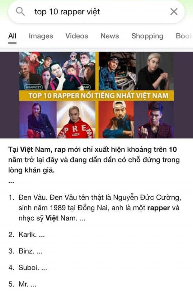 Rapper số 1 Việt Nam là ai?