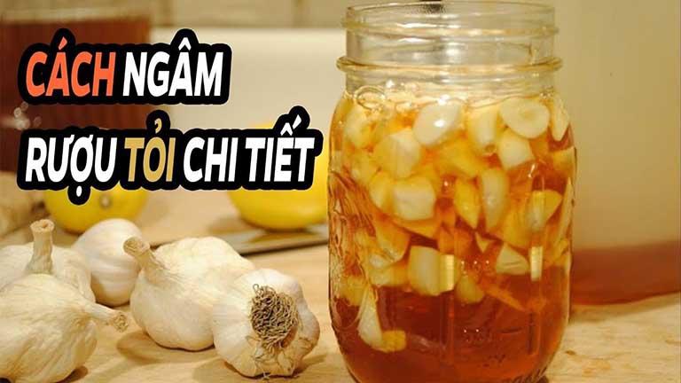 rượu tỏi có tác dụng gì