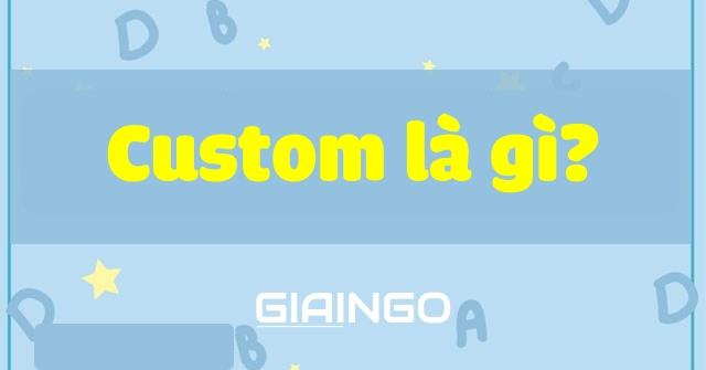 Custom là gì? Cách phân biệt và sử dụng habit và custom