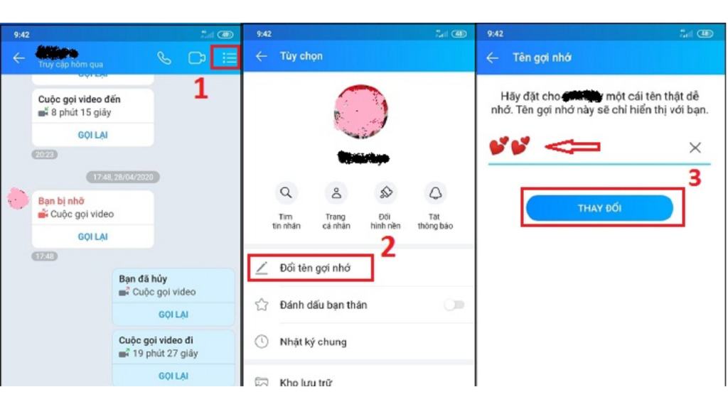 Đổi tên Zalo như thế nào?
