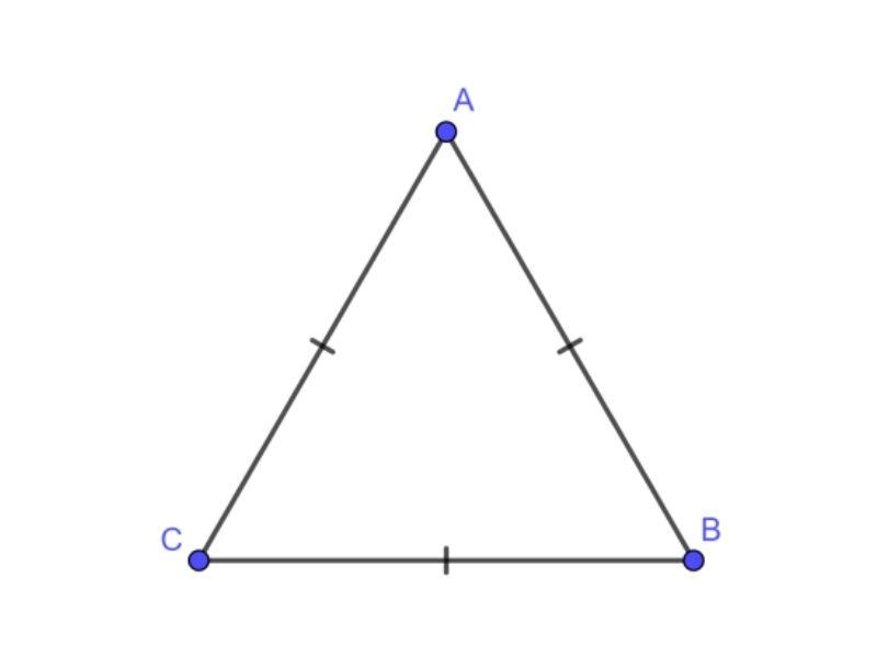 Công thức tính đường cao trong tam giác đều dễ nhớ nhất