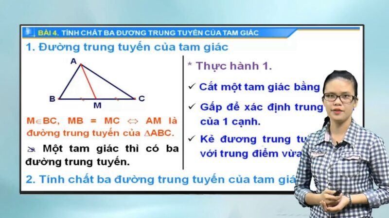 Đường trung tuyến là gì?