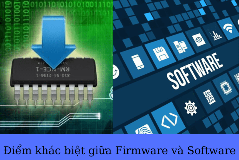 Firmware là gì? Điểm khác nhau giữa Firmware và Software