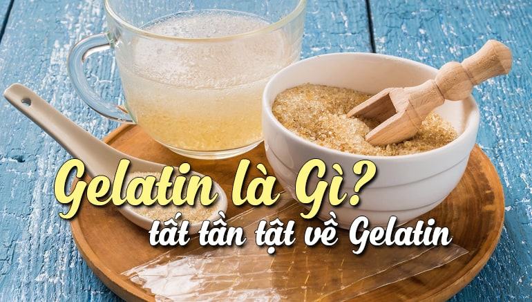 Gelatin là gì? 5 Công dụng của gelatin cực hay trong nấu ăn