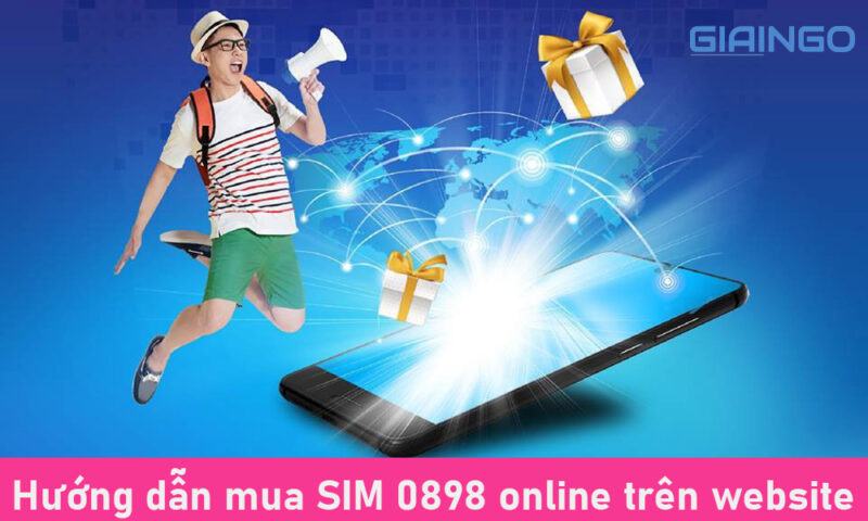 Hướng dẫn mua SIM 0898 online trên website