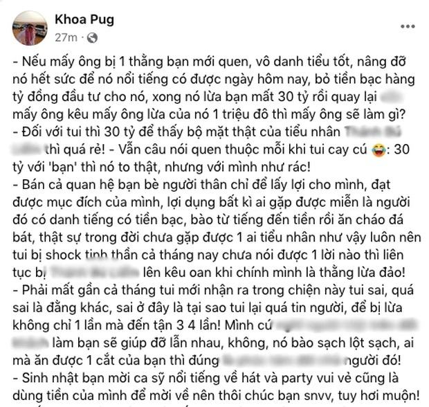 khoa pug bi lua 30 ty