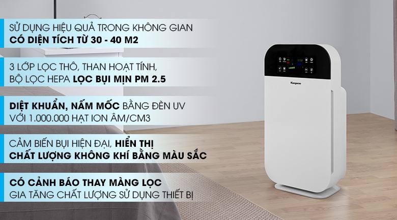 Máy lọc không khí có tác dụng gì?