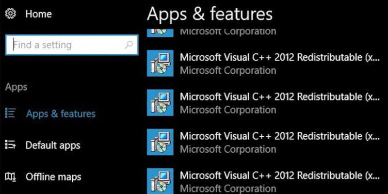 Microsoft Visual C++ Redistributable