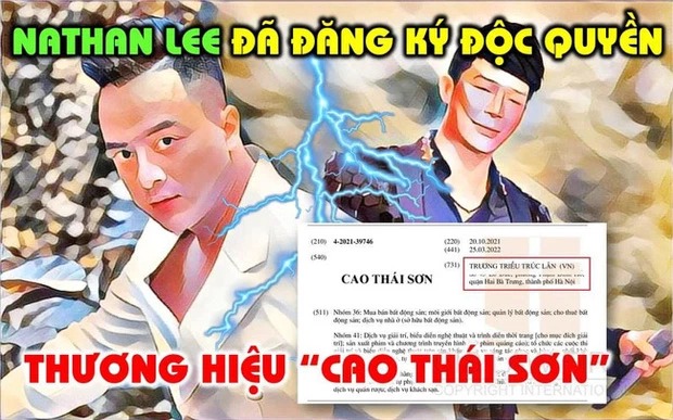 nathan lee dang ky doc quyen ten thuong hieu cao thai son