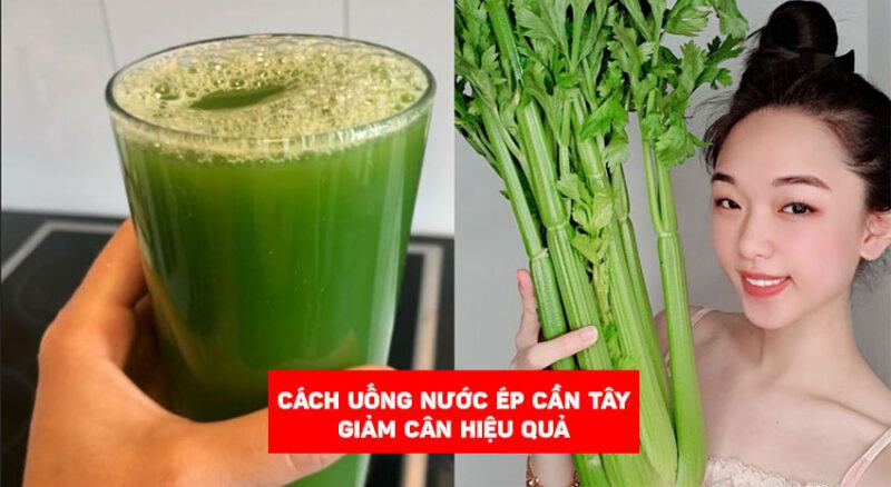 Nước ép cần tây có tác dụng gì?