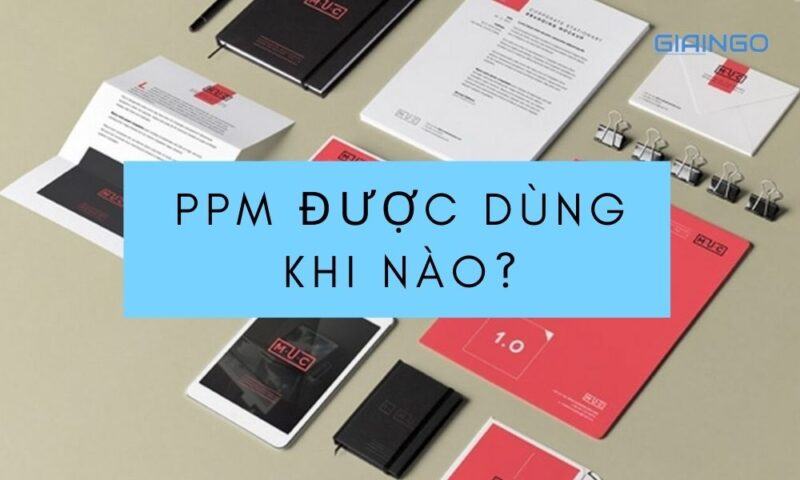 PPM được dùng khi nào? 