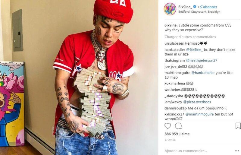 Rapper 6ix9ine là ai?