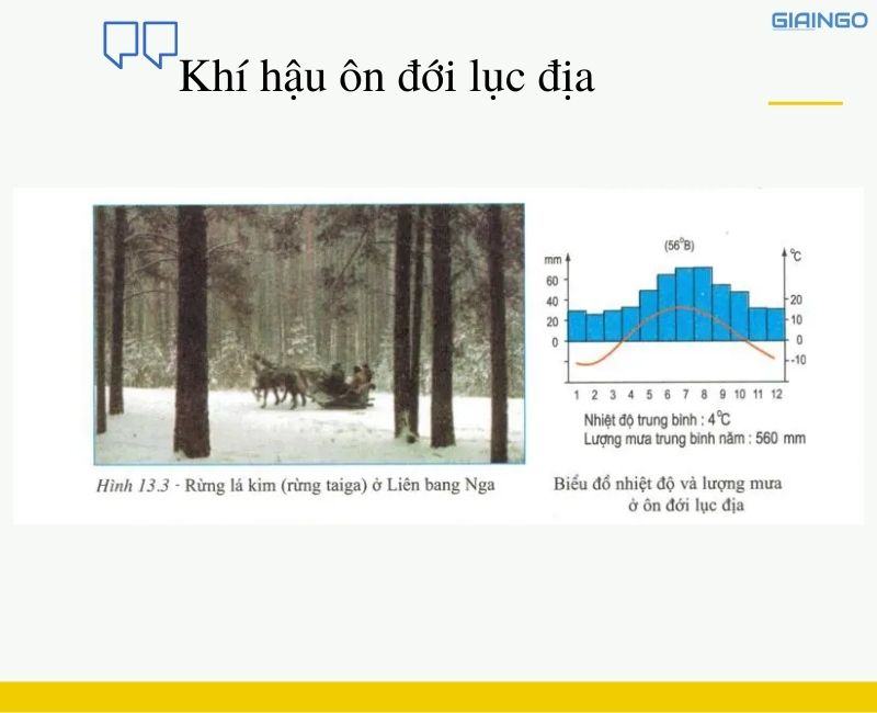 so sanh su khac nhau giua khi hau on doi hai duong va khi hau on doi luc dia