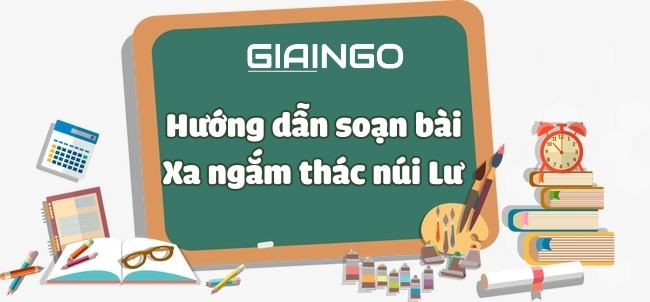 Xa ngắm thác núi Lư