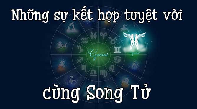 Song Tử hợp với cung nào