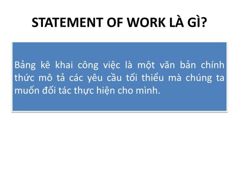 SOW là gì? Hướng dẫn chi tiết cách viết SOW cho dự án