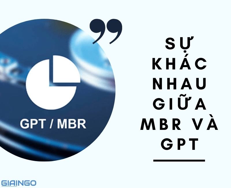 su khac nhau giua mbr va gpt