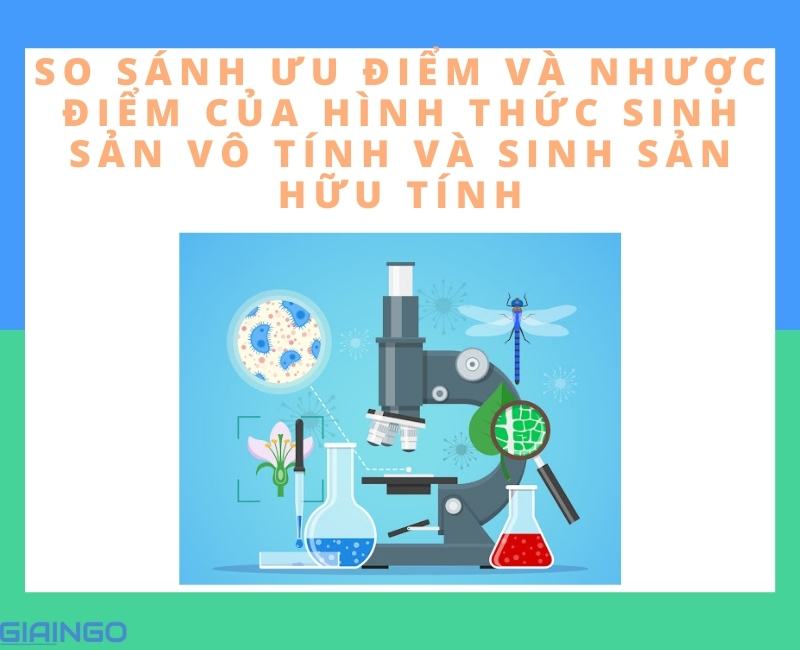 su khac nhau giua sinh san vo tinh va sinh san huu tinh