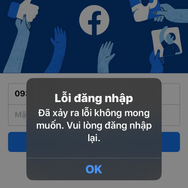 Tại sao không vào được Facebook?