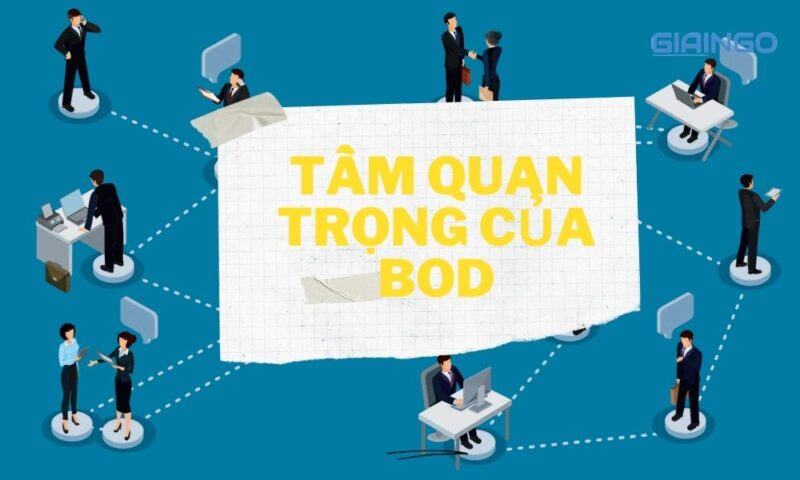 Tầm quan trọng của BOD