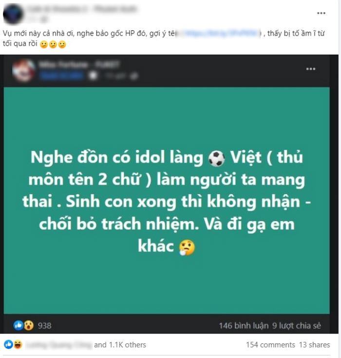 Văn Toản bị tố làm bạn gái có bầu rồi chối bỏ trách nhiệm