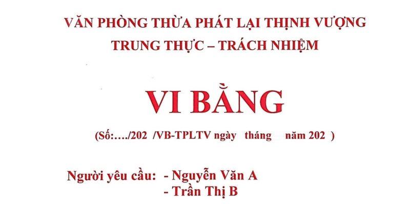 Thừa phát lại là gì