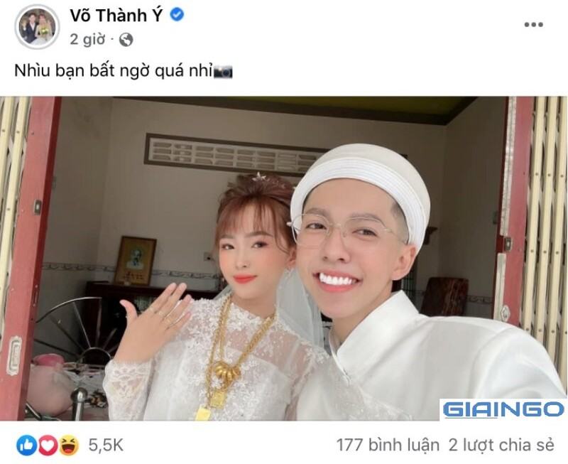 võ thành ý đám cưới