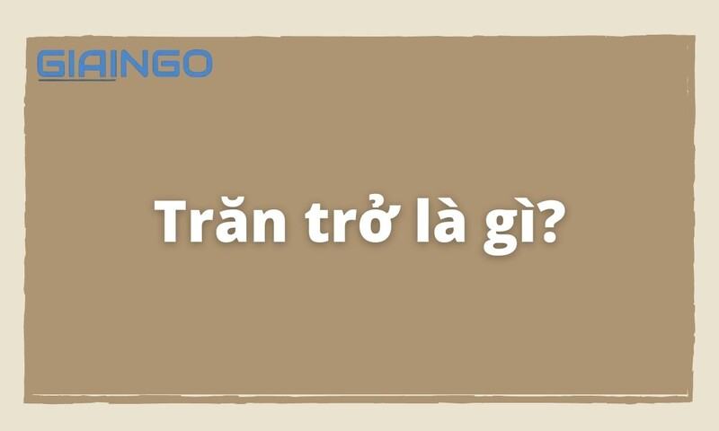 Trăn trở hay chăn chở mới đúng chính tả trong tiếng Việt? Dễ đúng nhưng dễ sai?