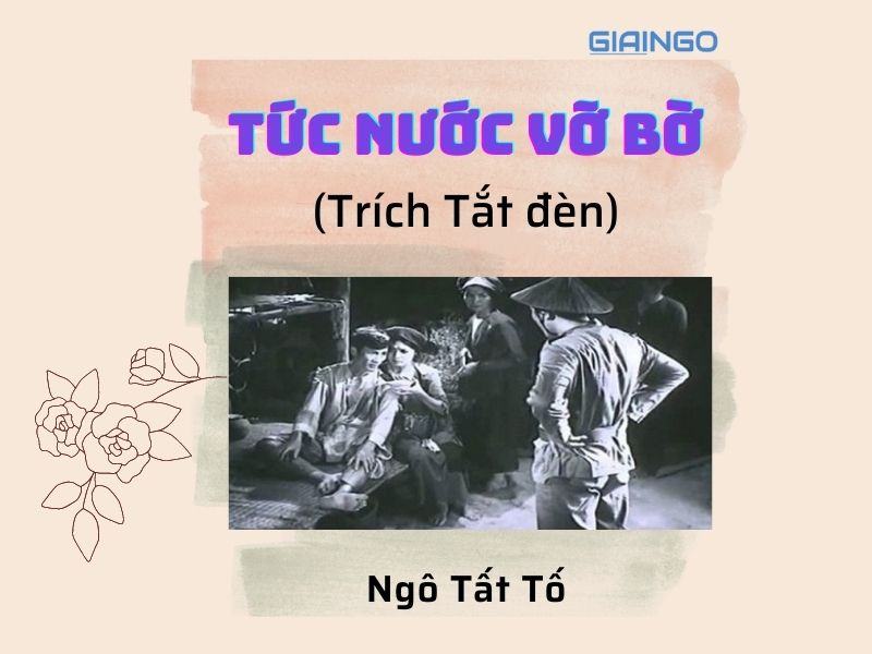 Ý nghĩa nhan đề Tức nước vỡ bờ