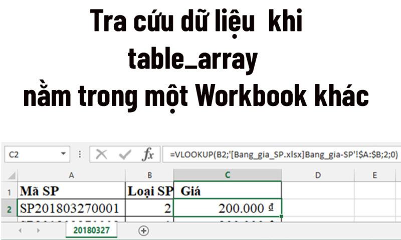 Cách sử dụng hàm vlookup