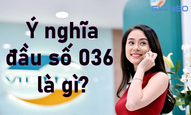 Ý nghĩa đầu số 036 là gì?