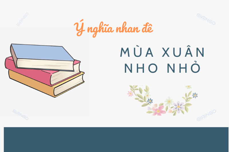 Ý nghĩa nhan đề Mùa xuân nho nhỏ của Thanh Hải?