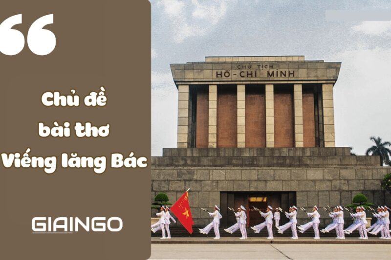 ý nghĩa nhan đề Viếng lăng Bác